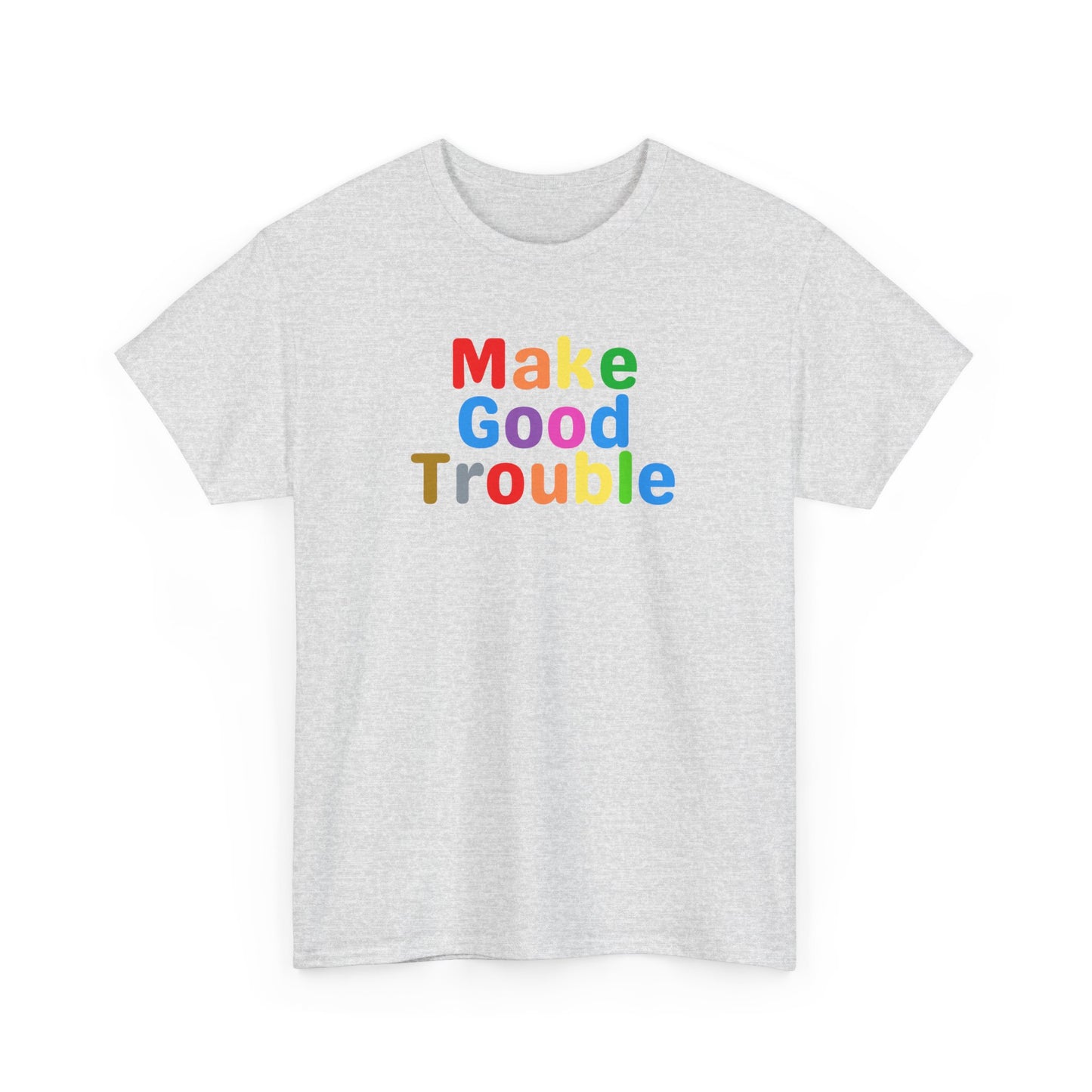 Make Good Trouble Pride colors