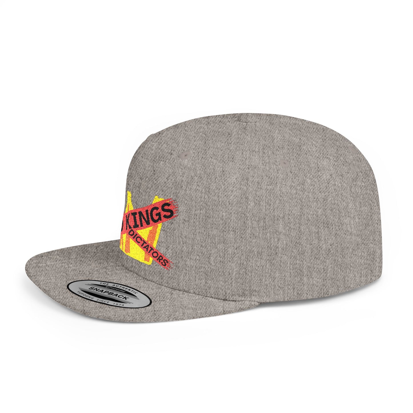 No Kings No Dictators Embroidered Snapback Hat