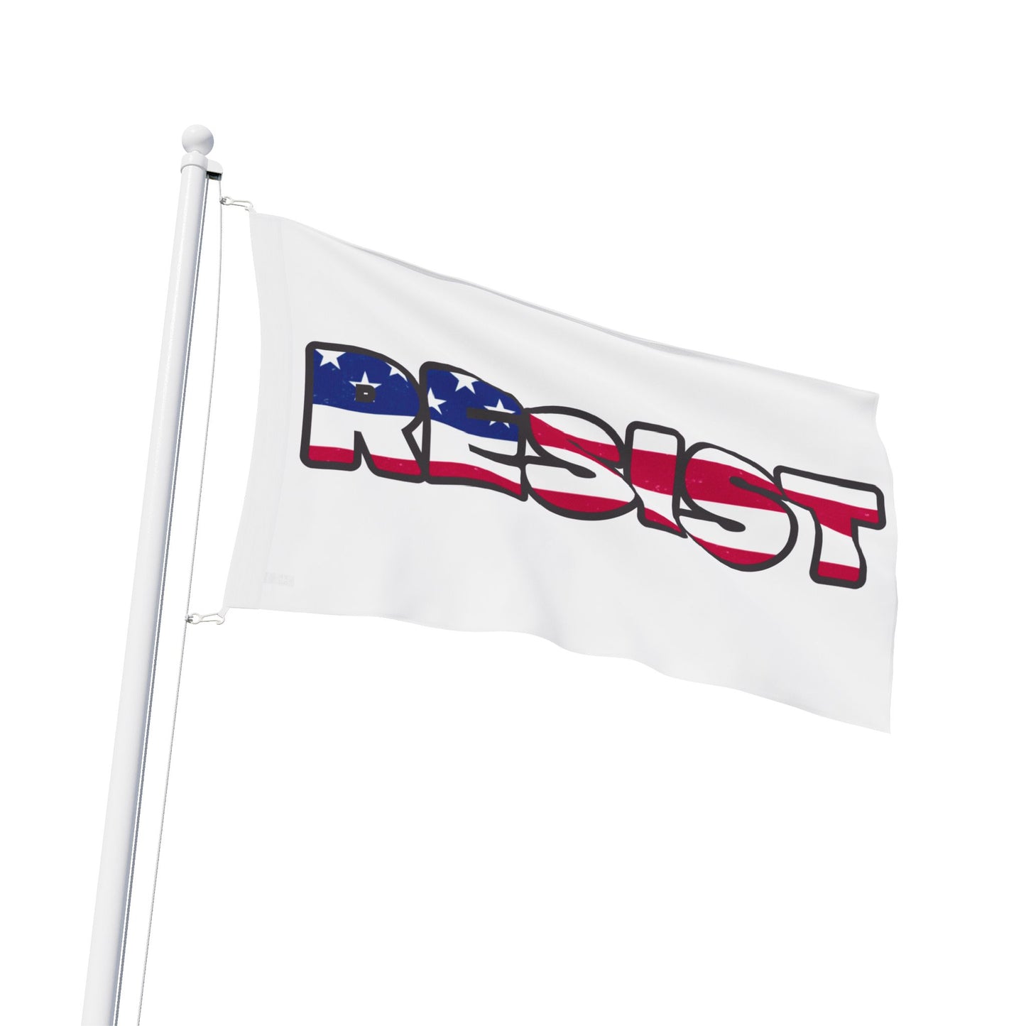 RESIST USA Double-Sided Flag