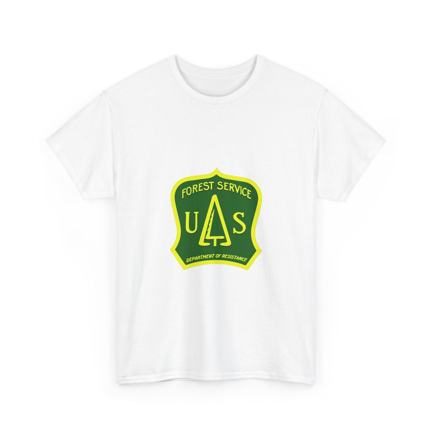 Alt US Forest Service Graphic Tee for activists