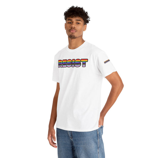 LGBTQ+ FLAG RESIST Tee