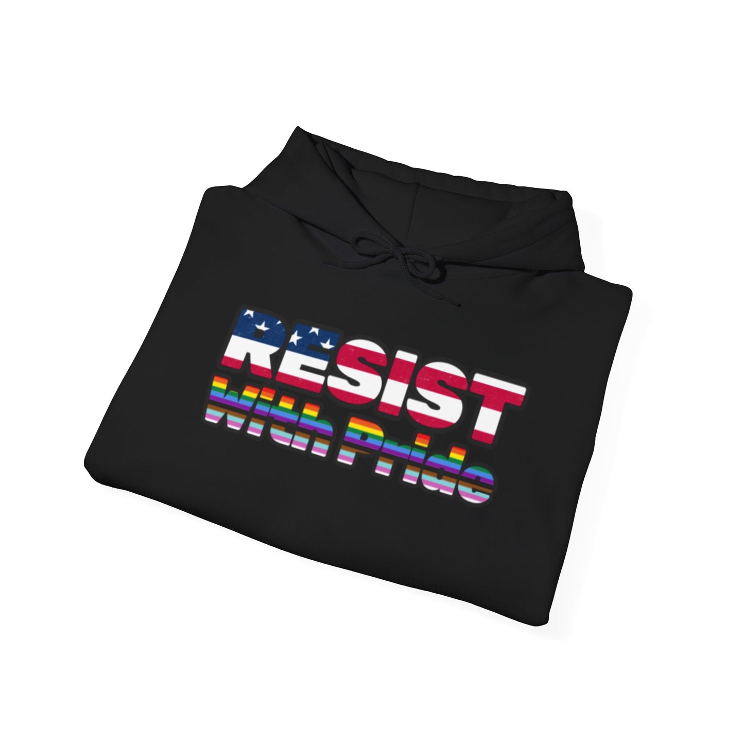 Resist With Pride LGBTQ+ Sweatshirt Hoodie