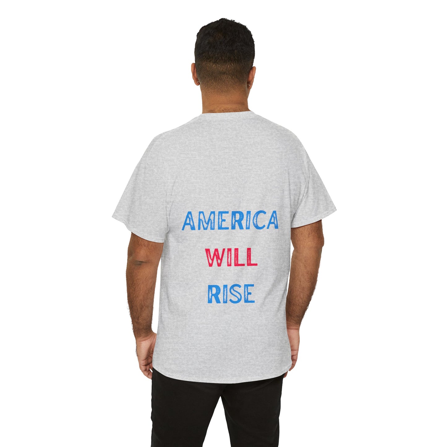 America will Rise Cotton Tee