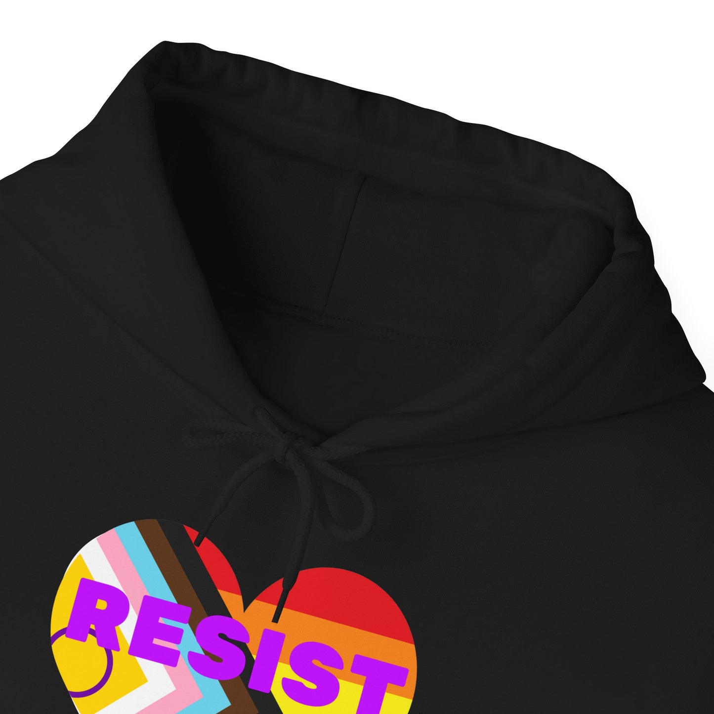 Pride Heart Resist Hoodie