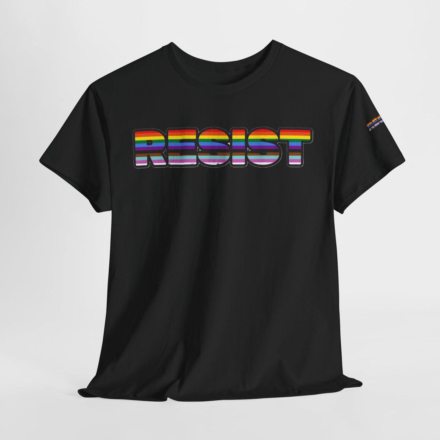 LGBTQ+ FLAG RESIST Tee