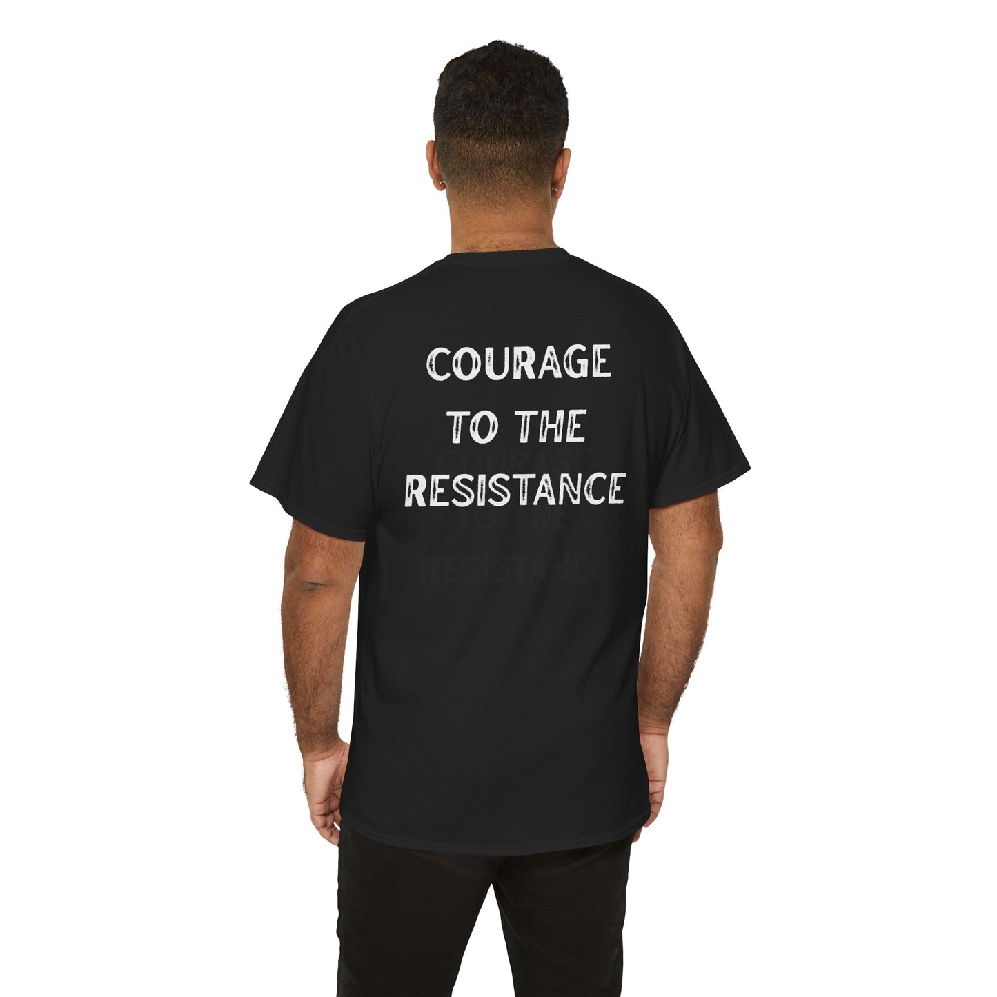 Courage to the Resistance Cotton Tee