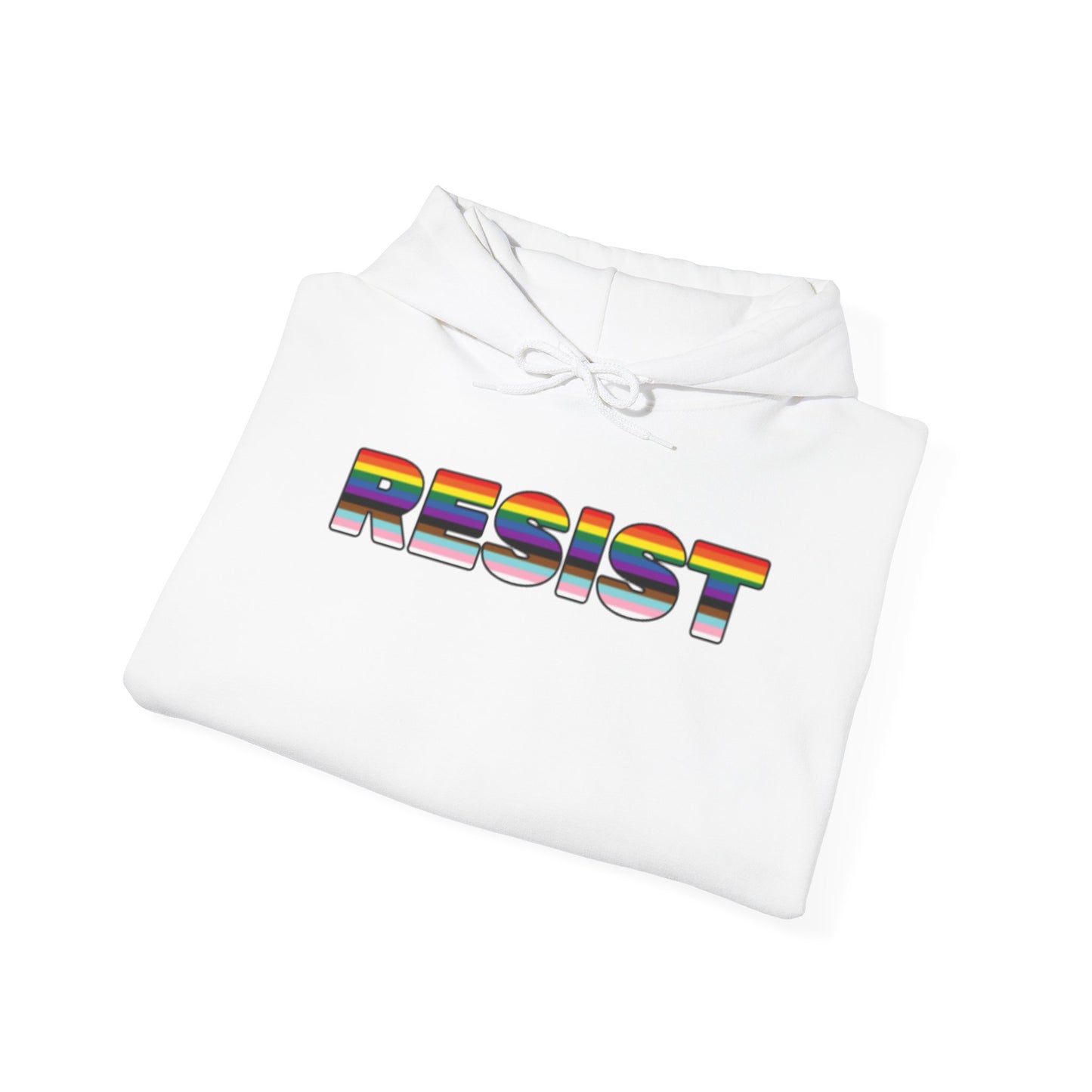 LGBTQ+ FLAG RESIST  Hoodie