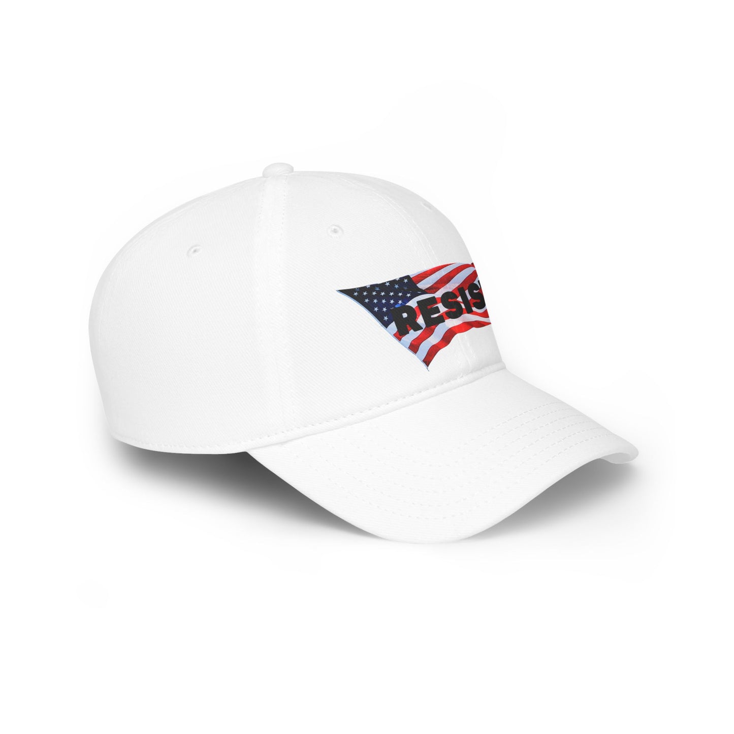 RESIST USA Flag Low Profile Baseball Cap