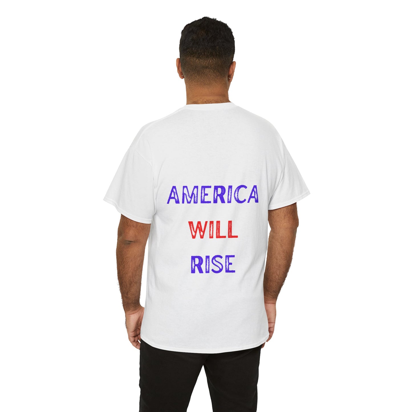 America will Rise Cotton Tee