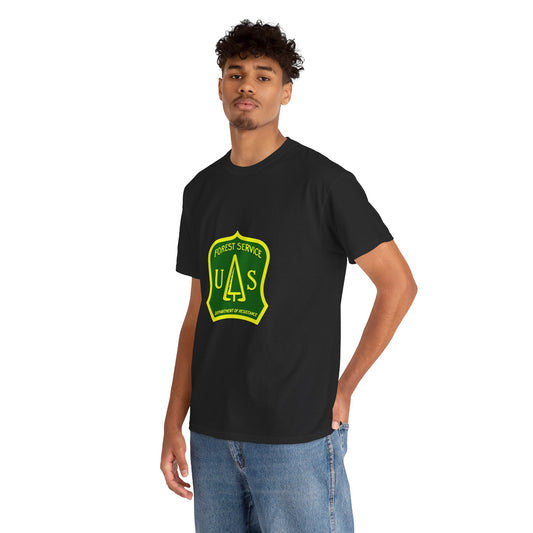 Alt US Forest Service Graphic Tee for activists