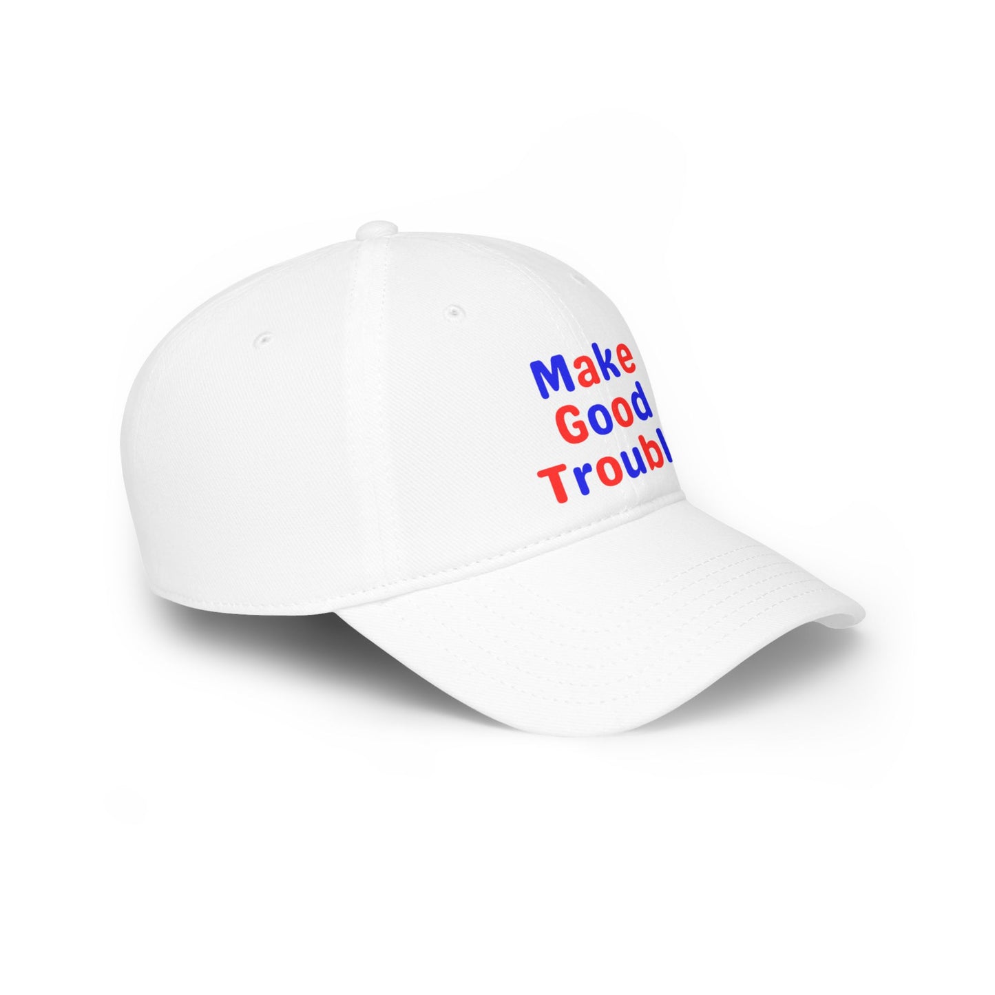 Make Good Trouble Embroidered Baseball Cap