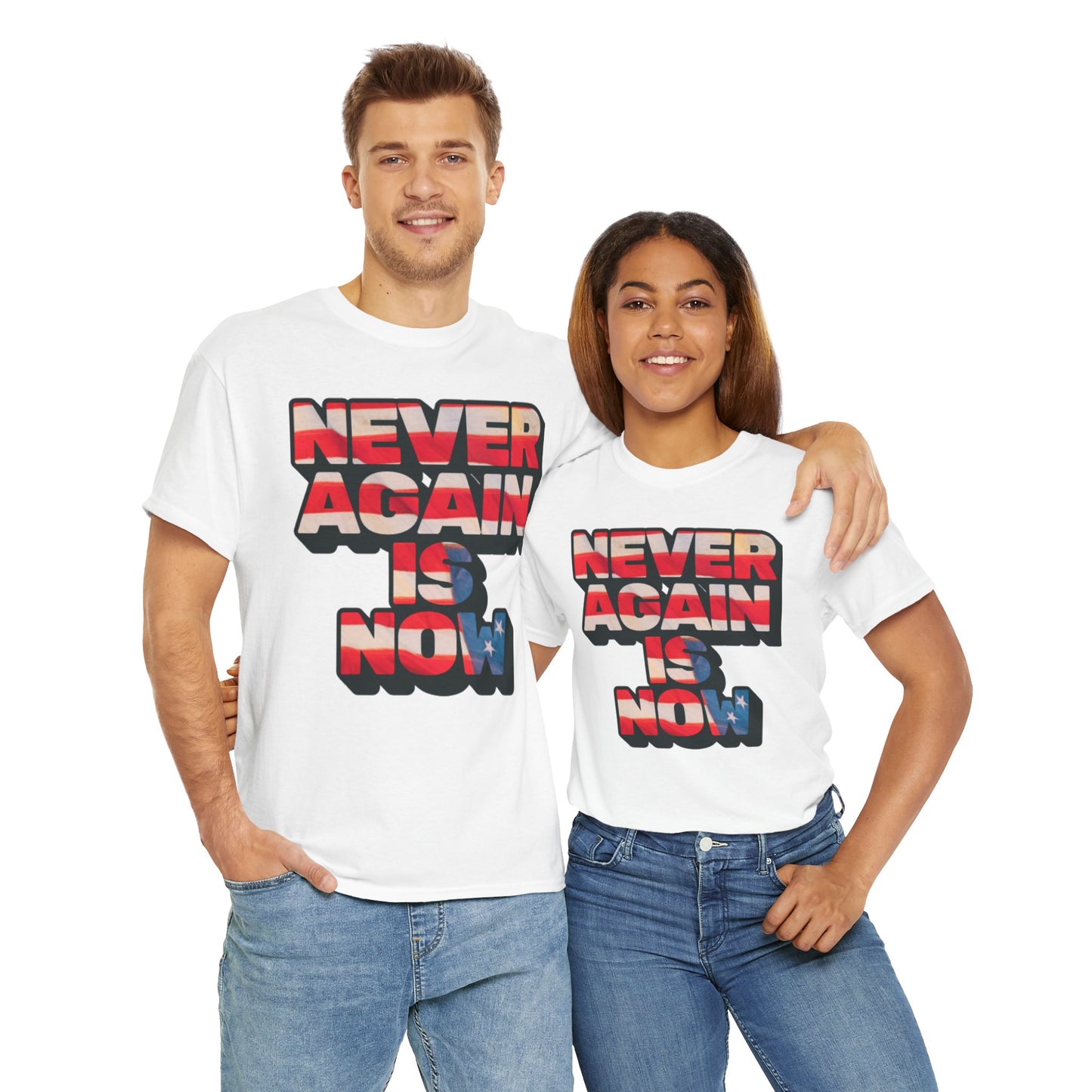 Never Again is Now Cotton Tee