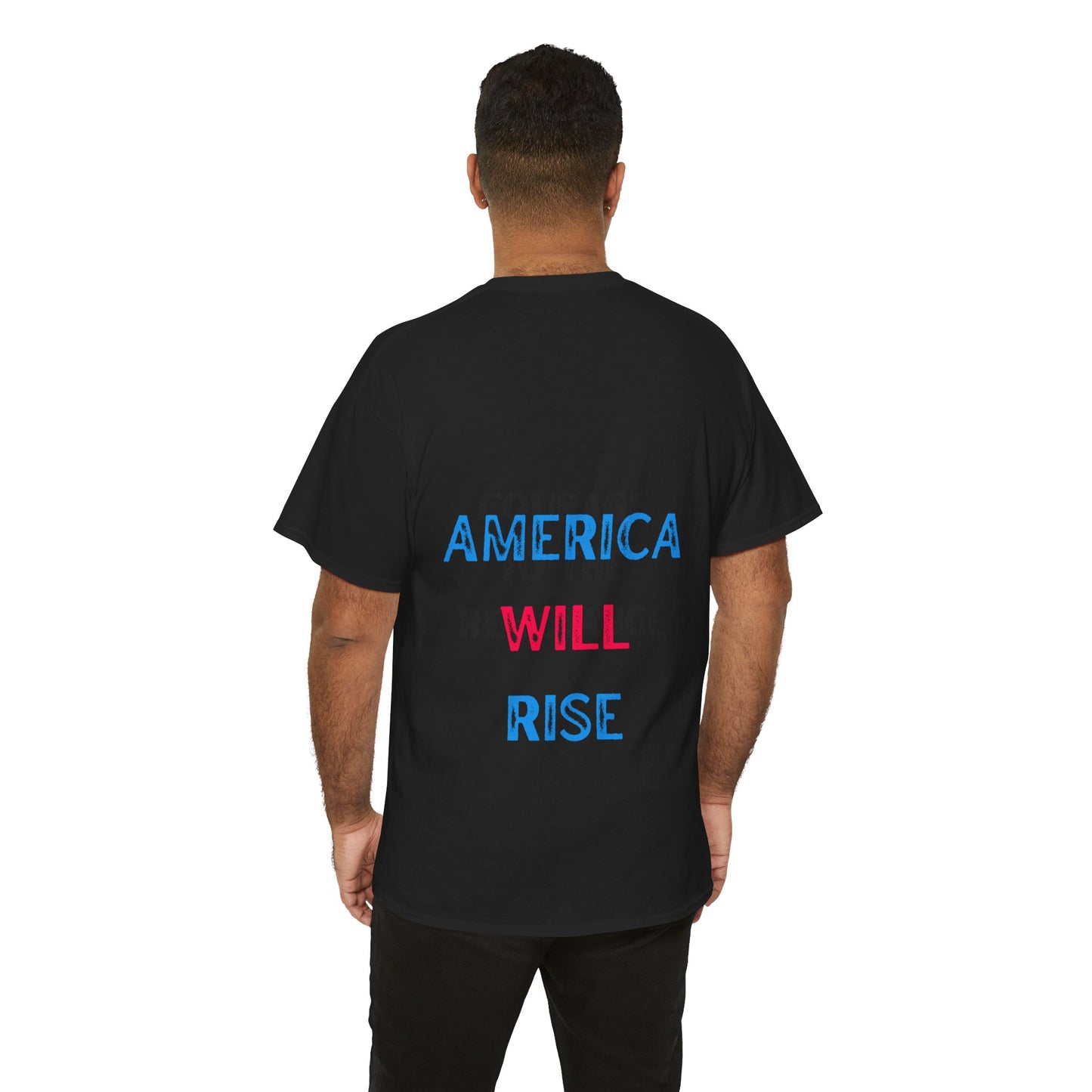 America will Rise Cotton Tee