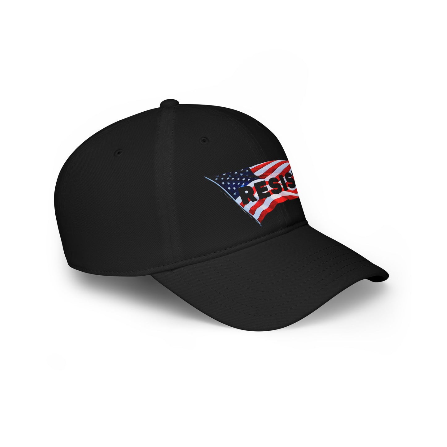 RESIST USA Flag Low Profile Baseball Cap