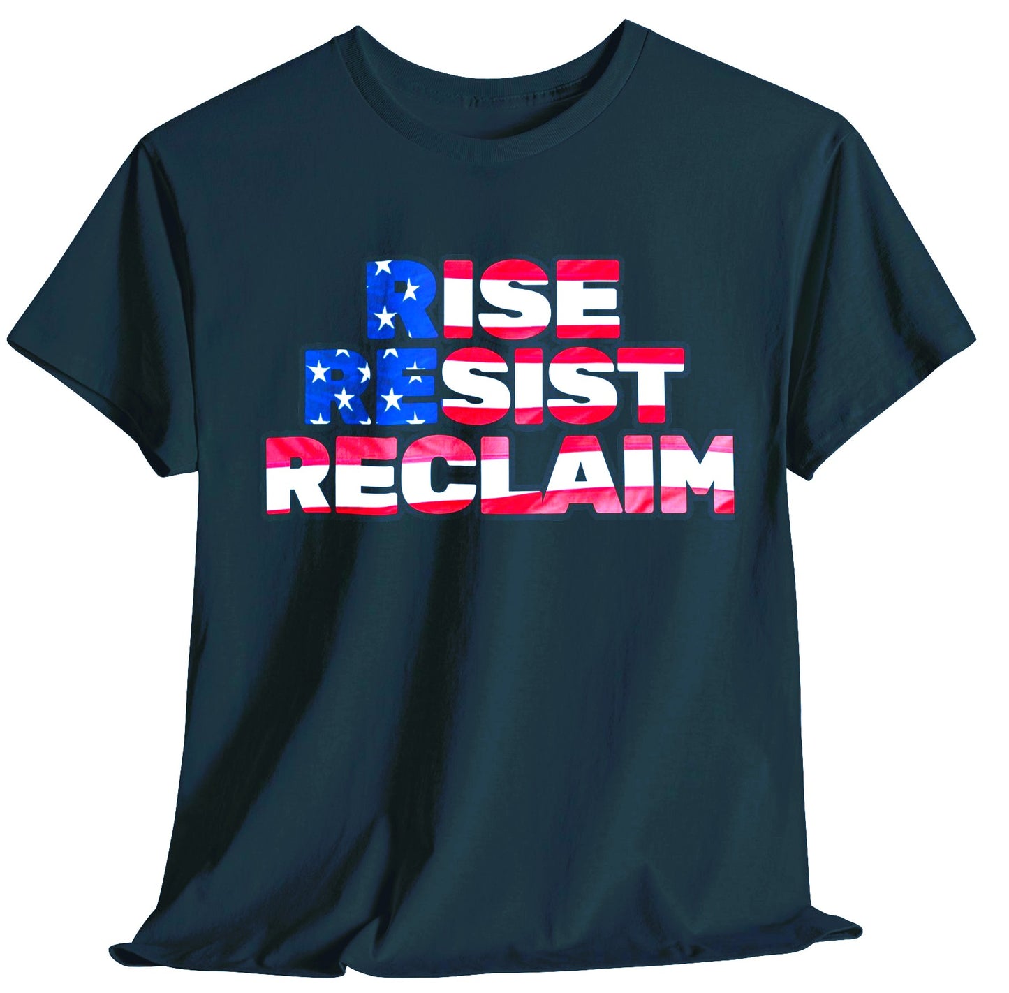Rise Resist Reclaim cotton Tee