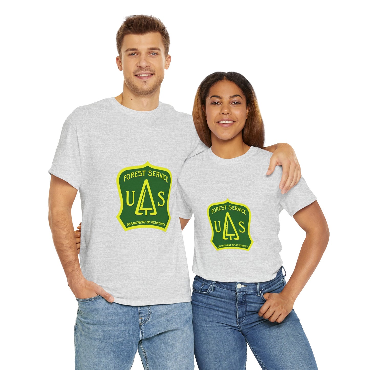 Alt US Forest Service Graphic Tee for activists