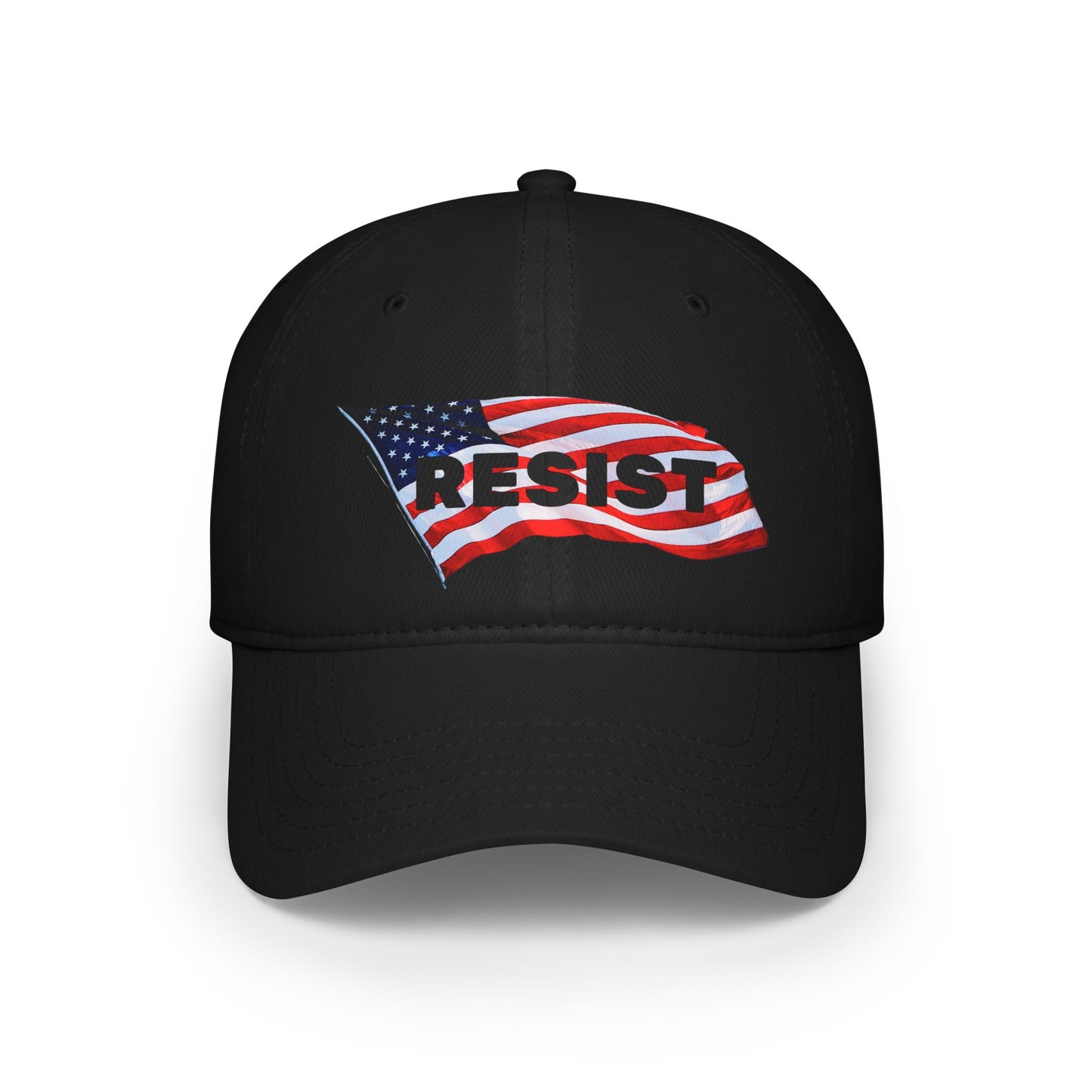 RESIST USA Flag Low Profile Baseball Cap