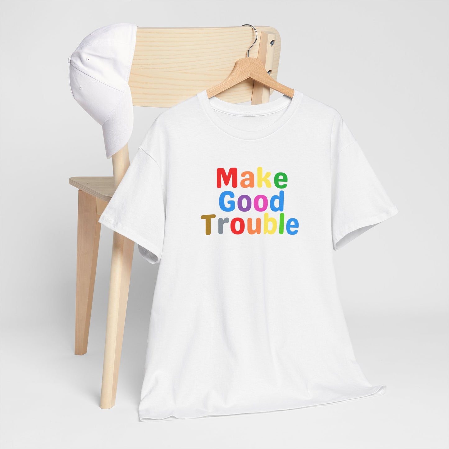 Make Good Trouble Pride colors