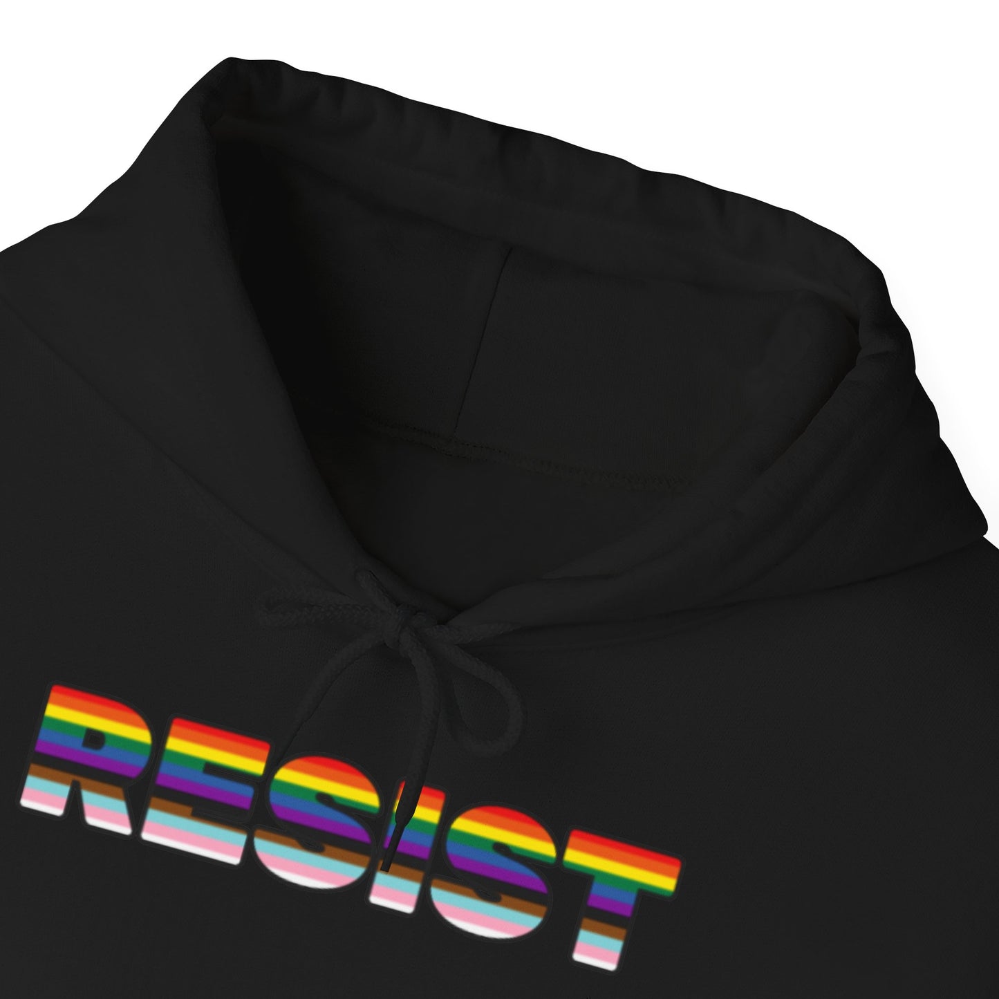 LGBTQ+ FLAG RESIST  Hoodie