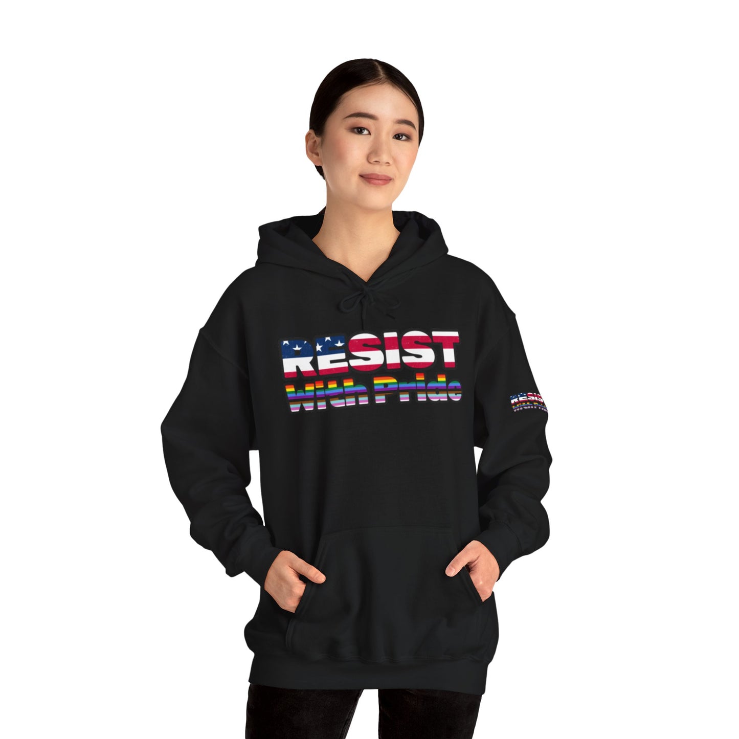 Resist With Pride LGBTQ+ Sweatshirt Hoodie