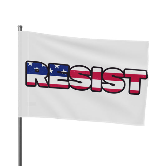 RESIST USA Double-Sided Flag