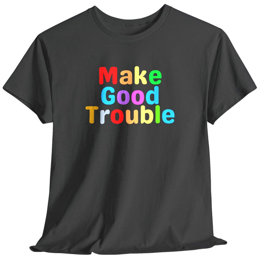 Make Good Trouble Pride colors