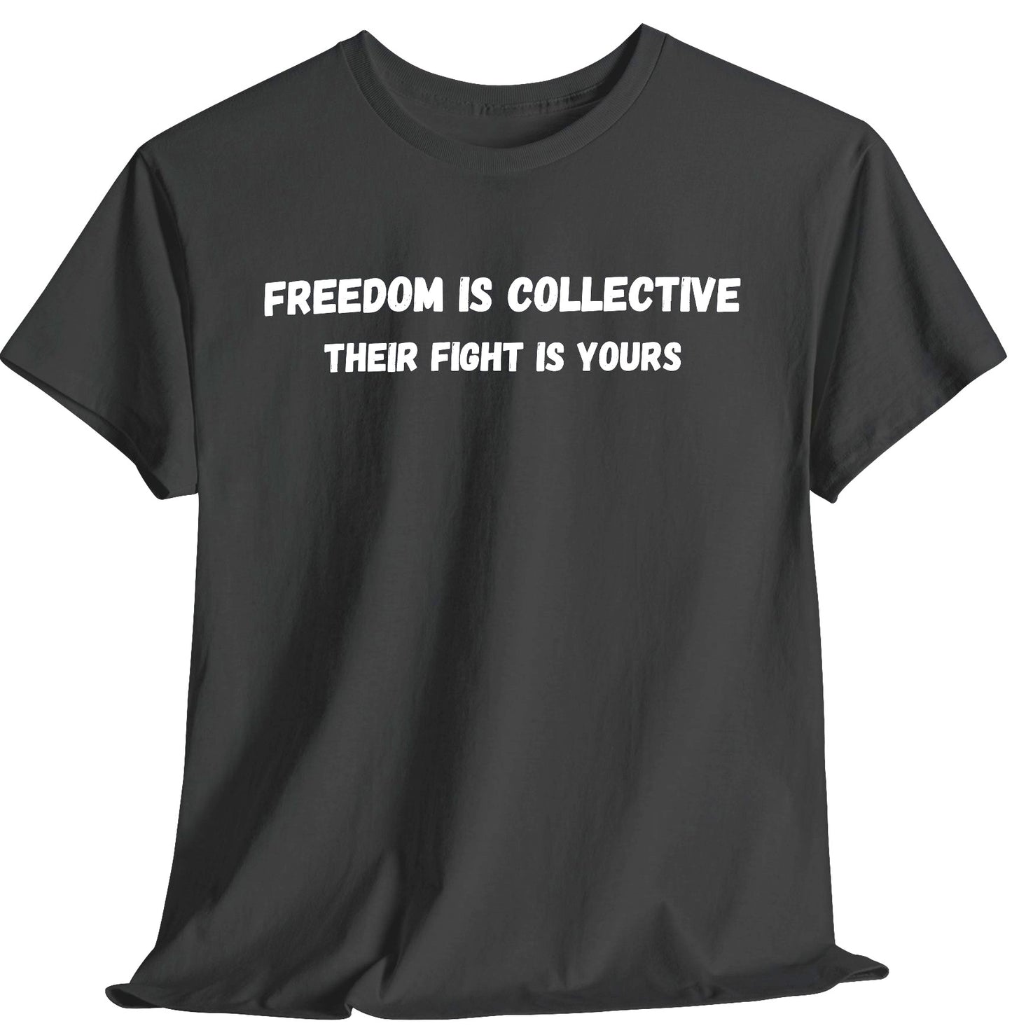 Freedom is Collective Unisex Heavy Cotton Tee